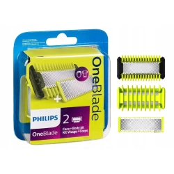 Zestaw wkładów do golarek Philips OneBlade Face + Body QP620/50