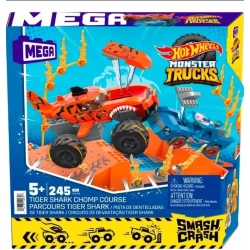 Mega Construx Hot Wheels Monster Trucks zderza się z Tiger Shark HKF88