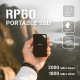 PNY RP60 2 TB USB Type-C 3.2 Gen 2 (3.1 Gen 2) Czarny odporny na wstrząsy