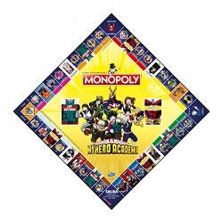 Gra planszowa Hasbro Monopoly My Hero Academia OPIS