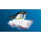 Philips W Optimal White HX6064/11 Główki standardowe czarne 4 sztuki