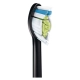 Philips W Optimal White HX6064/11 Główki standardowe czarne 4 sztuki
