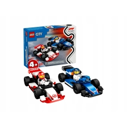 LEGO City 60464 Miasto 60464 Williams Racing i Haas F1 Samochody wyścigowe