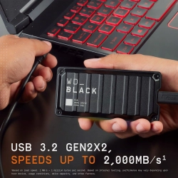 Dysk zewnętrzny SSD 1TB Western Digital Black p40 NOWY