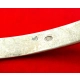 Srebrna bransoletka obręcz Warmet Pr.800 W:15,73gr 21cm