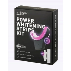 POWER WHITENING STRIPS KIT 7X2 & LED / PASKI WYBIELAJĄCE + URZADZENIE LED