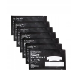 POWER WHITENING STRIPS KIT 7X2 & LED / PASKI WYBIELAJĄCE + URZADZENIE LED