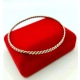 Srebrna bransoletka Ring Warmet Pr.800 W:7,31gr śr.6,5cm