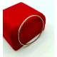 Srebrna bransoletka Ring Warmet Pr.800 W:7,31gr śr.6,5cm