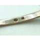 Srebrna bransoletka Obręcz WARMET pr.800 W:8gr Śr.6,5cm