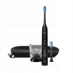 Szczoteczka elektryczna Philips Sonicare 9000 Diamond Clean czarna SZKLANK