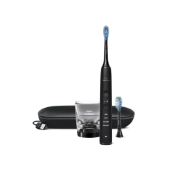 Szczoteczka elektryczna Philips Sonicare 9000 Diamond Clean czarna SZKLANK