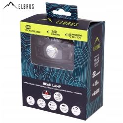 Latarka czołowa Elbrus 260 lm LED