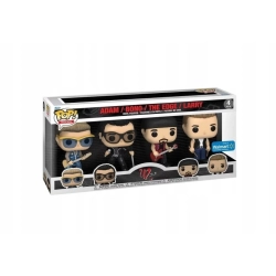 FUNKO POP! ROCKS U2 ZOO TV 4-PACK NOWY ZESTAW 4 FIGUREK BONO THE EDGE ADAM