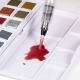 Farby akwarelowe Derwent Metallic Watercolor Pans – zestaw 12 sztuk