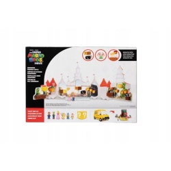 SUPER MARIO Movie Mashroom Kindom Zamek Peach