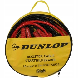 Zestaw Kabli Rozruchowych Przewody Dunlop 220A 3m