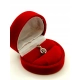 Złota zawieszka z Diamentem 0,10ct Pr.585 W:0,80gr