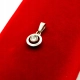 Złota zawieszka z Diamentem 0,10ct Pr.585 W:0,80gr