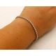 Złota bransoletka tenisówka diamenty 54szt 2,70ct Pr.750 W:8gr 18,5cm