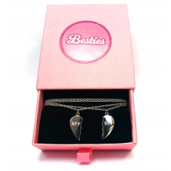 Bransoletki srebrne Besties BFF 925 srebro 14kt NOWE