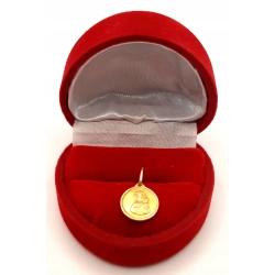 Złota zawieszka Medalik PR.585 W:1,03gr