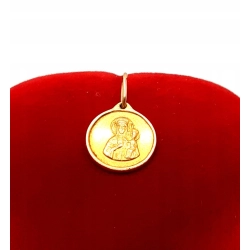 Złota zawieszka Medalik PR.585 W:1,03gr