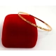 Złota bransoletka Ring sztywna PR.750 W:6,24gr Obwód:20cm