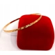 Złota bransoletka Ring sztywna PR.750 W:6,24gr Obwód:20cm