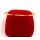 Złota bransoletka Ring sztywna PR.750 W:5,66gr Obwód:19,5cm