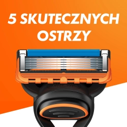 Gillette Fusion5, maszynka do golenia dla mężczyzn, 1 maszynka, 11ostrzy