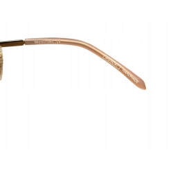 MUSCAT OKULARY PRZECIWSŁONECZNE CHLOE GOLD/SAND 27.GLD.43 NOWE