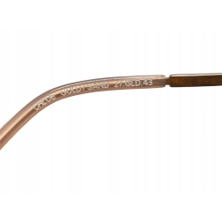 MUSCAT OKULARY PRZECIWSŁONECZNE CHLOE GOLD/SAND 27.GLD.43 NOWE