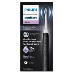 Elektryczna szczoteczka do zębów Sonicare 6100 czarna NOWA