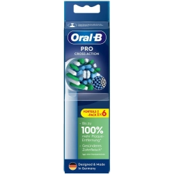 ORAL-B CROSSACTION KOŃCÓWKI OPAKOWANIE 6 SZTUK CROSS ACTION