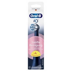 Końcówki do szczotek Oral-B iO Gentle Care kolor czarny 4 sztuki