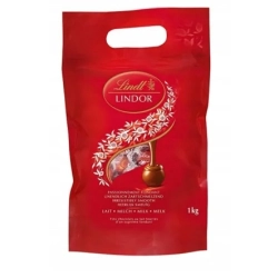 LINDT LINDOR CZEKOLADK PRALINKI MLECZNE XXL 1KG