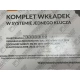 WKŁADKI ALUBRASS 35/45 + G35/45 SYSTEM 5KLUCZY NIKIEL KOMPLET WKŁADEK NOWE