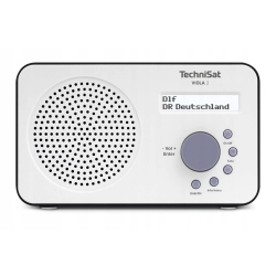 Radio sieciowo-bateryjne DAB+ FM TechniSat Viola 2 Biały