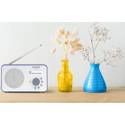 Radio sieciowo-bateryjne DAB+ FM TechniSat Viola 2 Biały