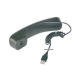 Zestaw USB DIGITUS czarny słuchawka