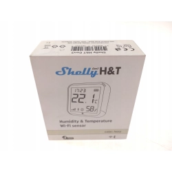 SHELLY INTELIGENTNY CZUJNIK TEMPERATURY WILGOTNOŚCI SMART HOME GEN3 OPIS