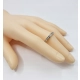 Pierścionek obrączka złoto 750 brylanty 0,80 ct !! rozmiar 17