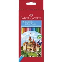 Kredki ołówkowe Zamek Faber-Castell 12 kolorów