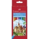 Kredki ołówkowe Zamek Faber-Castell 12 kolorów