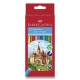 Kredki ołówkowe Zamek Faber-Castell 12 kolorów