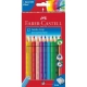 KREDKI OŁÓWKOWE 110912 FABER CASTELL JUMBO GRIP