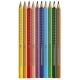KREDKI OŁÓWKOWE 110912 FABER CASTELL JUMBO GRIP