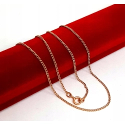 Złoty łańcuszek Pancerka PR.585 W:3,30gr Dł.41cm InterSKLEP