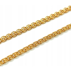 złoty łańcuszek pleciony Pr.585 W:5,33gr Dł:52,5cm InterSKLEP